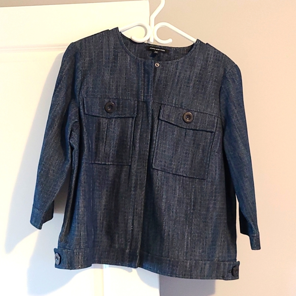Jones New York Jean Jacket, size 14